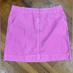 J Crew - Mini Corduroy Skirt NWT